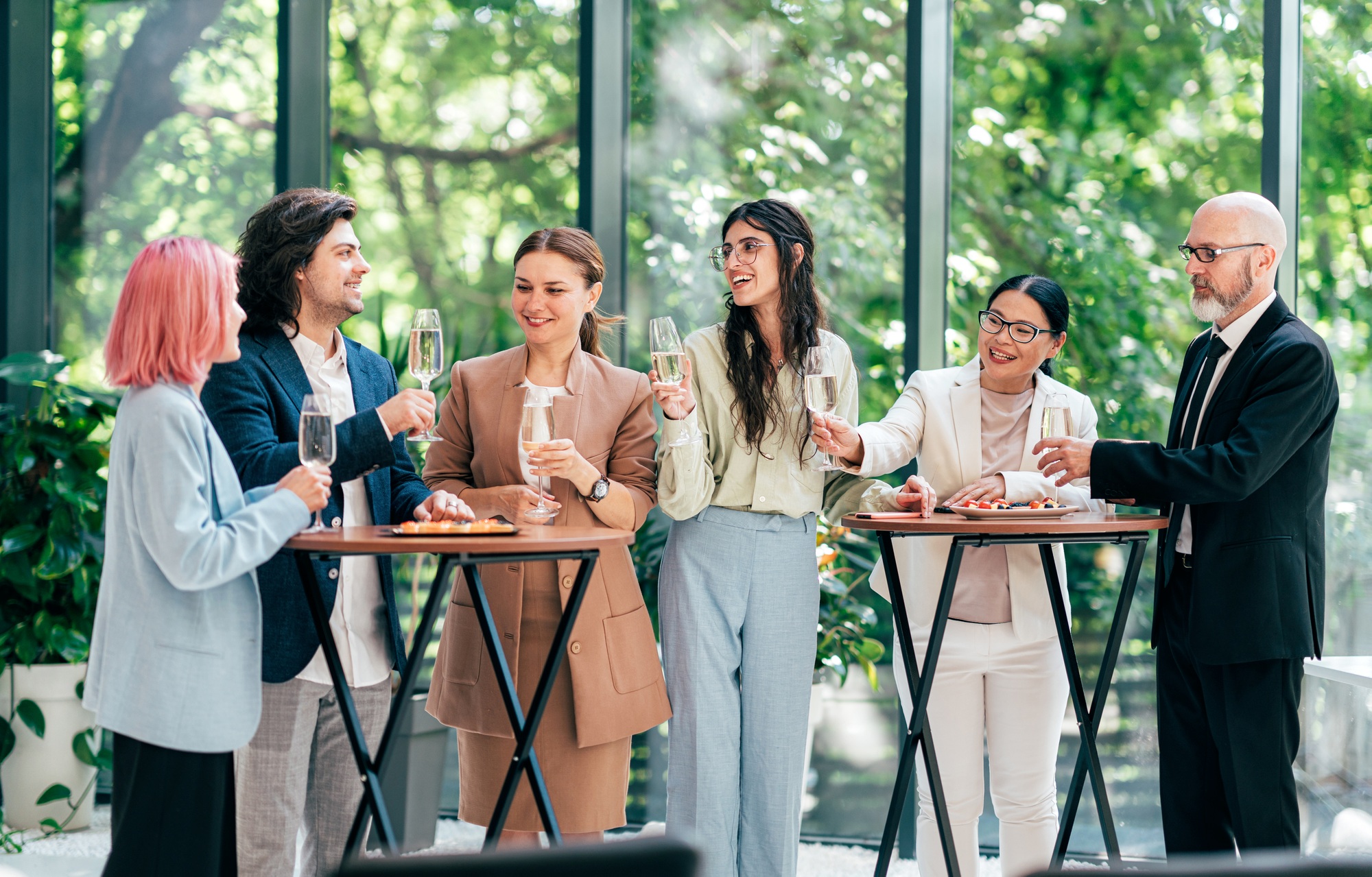 Corporate event production detail