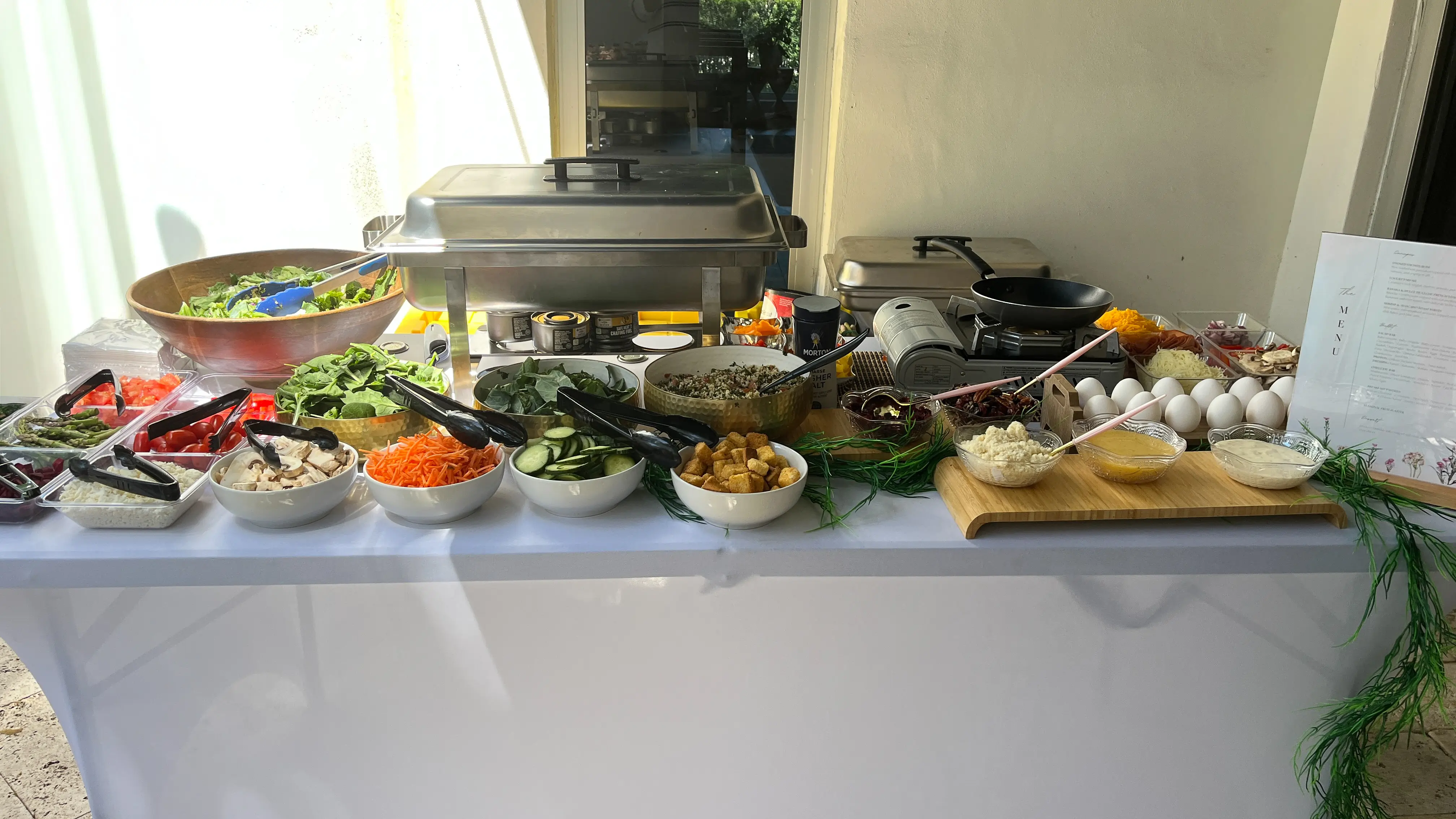 VNV Gourmet brunch station