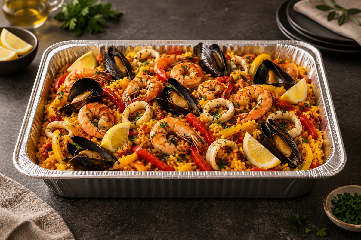Seafood Paella