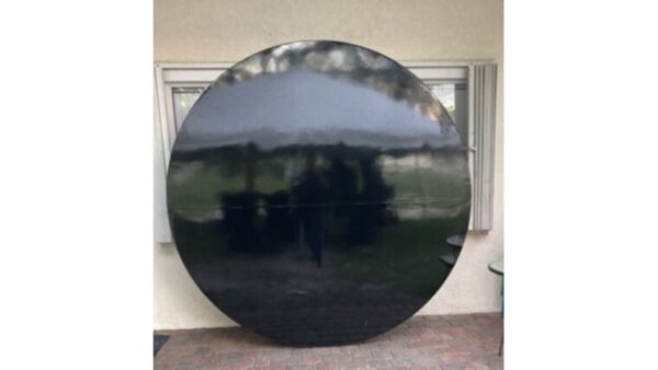 vnvevents: 8ft Round Wall- Black