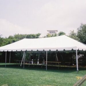 vnvevents: 10X40 White Top Frame Tent