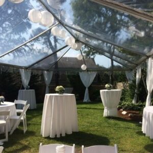 vnvevents: 15x15 Clear Top Frame Tent