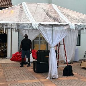 vnvevents: 15x20 Clear Top Frame Tent