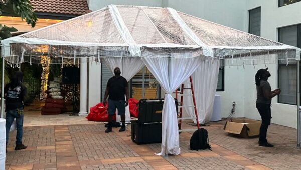 vnvevents: 15x20 Clear Top Frame Tent