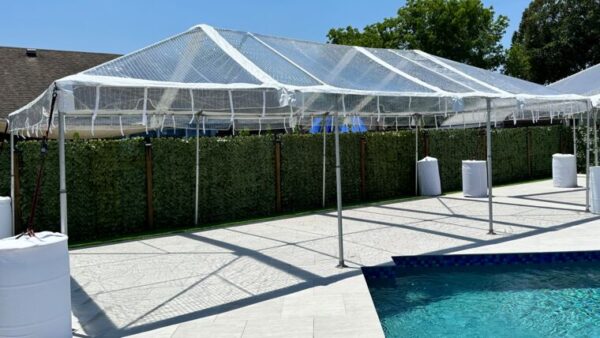 vnvevents: 15x30 Clear Top Frame Tent