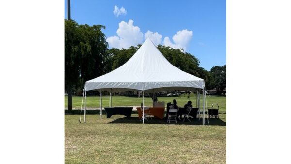 vnvevents: 20X20 High Peak White Top Frame Tent