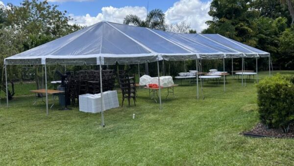 vnvevents: 20X60 Clear Top Frame Tent