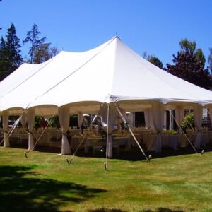 vnvevents: 20X100 White Top Frame Tent