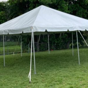 vnvevents: 20x20 White Top Frame Tent