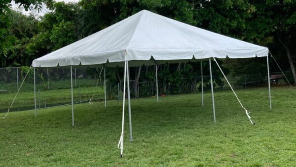 vnvevents: 20x20 White Top Frame Tent