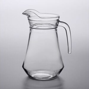 vnvevents: Glass Pitcher with Pour Lip 44oz.