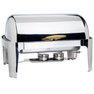 vnvevents: Gold Accent Roll Top Chafing Dish