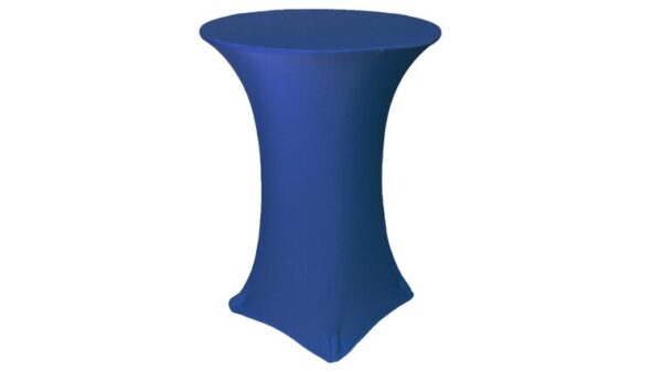 vnvevents: 30 Inch Highboy Cocktail Round Stretch Spandex Table Cover - Royal Blue