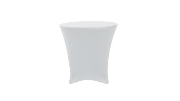 vnvevents: 30 x 30inch Low Cocktail Table Spandex- White