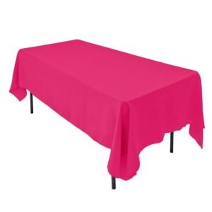 vnvevents: Capri-Dupione Tablecloth 90"x 108" Rectangular Oblong- Fuchsia