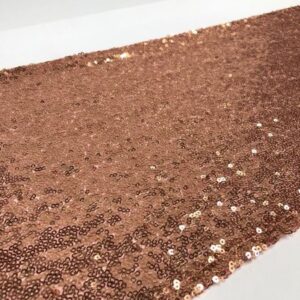 vnvevents: Glitz Sequin Table Runner - Brown