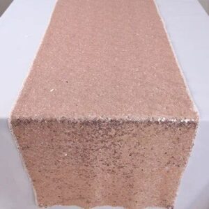 vnvevents: Glitz Sequin Table Runner - Rose Gold