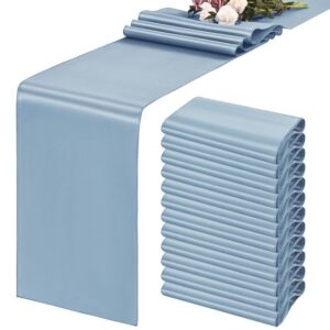 vnvevents: Poly Table Runner - Dusty Blue