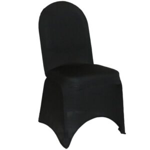 vnvevents: Round Spandex Banquet Chair Covers - Black