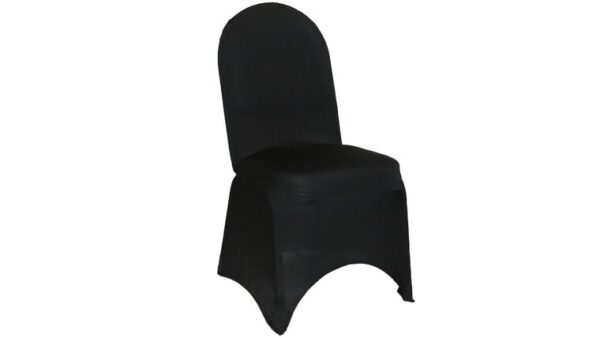 vnvevents: Round Spandex Banquet Chair Covers - Black