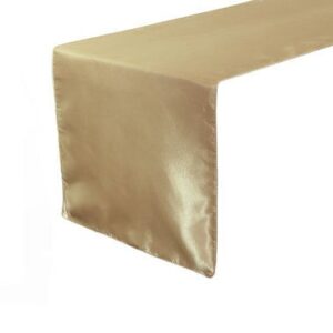 vnvevents: Satin Table Runner - Champagne