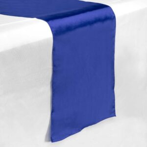 vnvevents: Satin Table Runner - Royal Blue