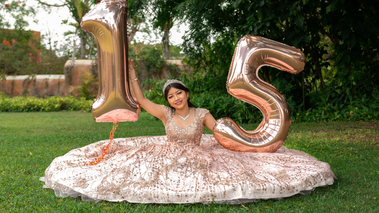 vnv events: event decor-Quinceañera1